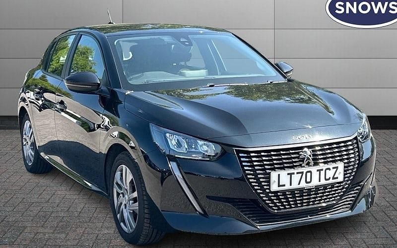 Black Used 2020 Peugeot 208 Active Hatchback | £10,949 (Fair price) - Image 1/4