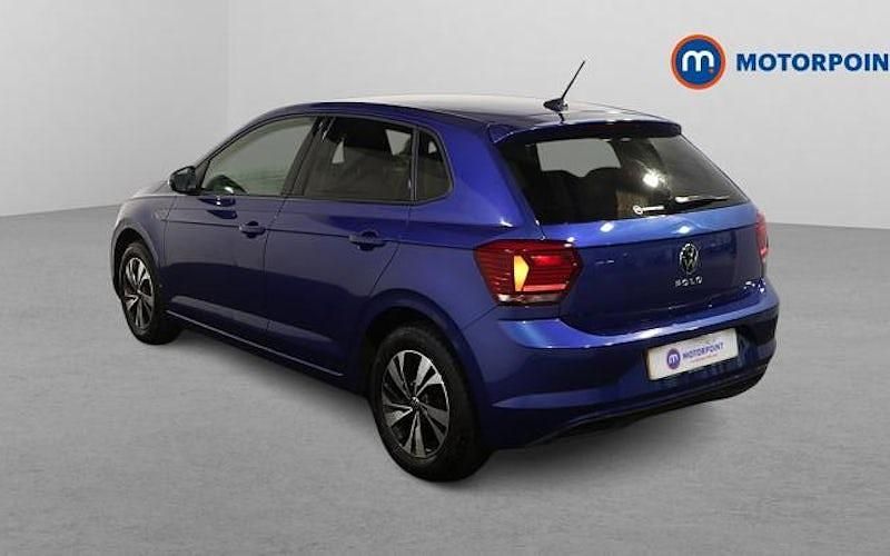 Used VW Polo Match 80 HP (58 kW) 2021 Blue Hatchback