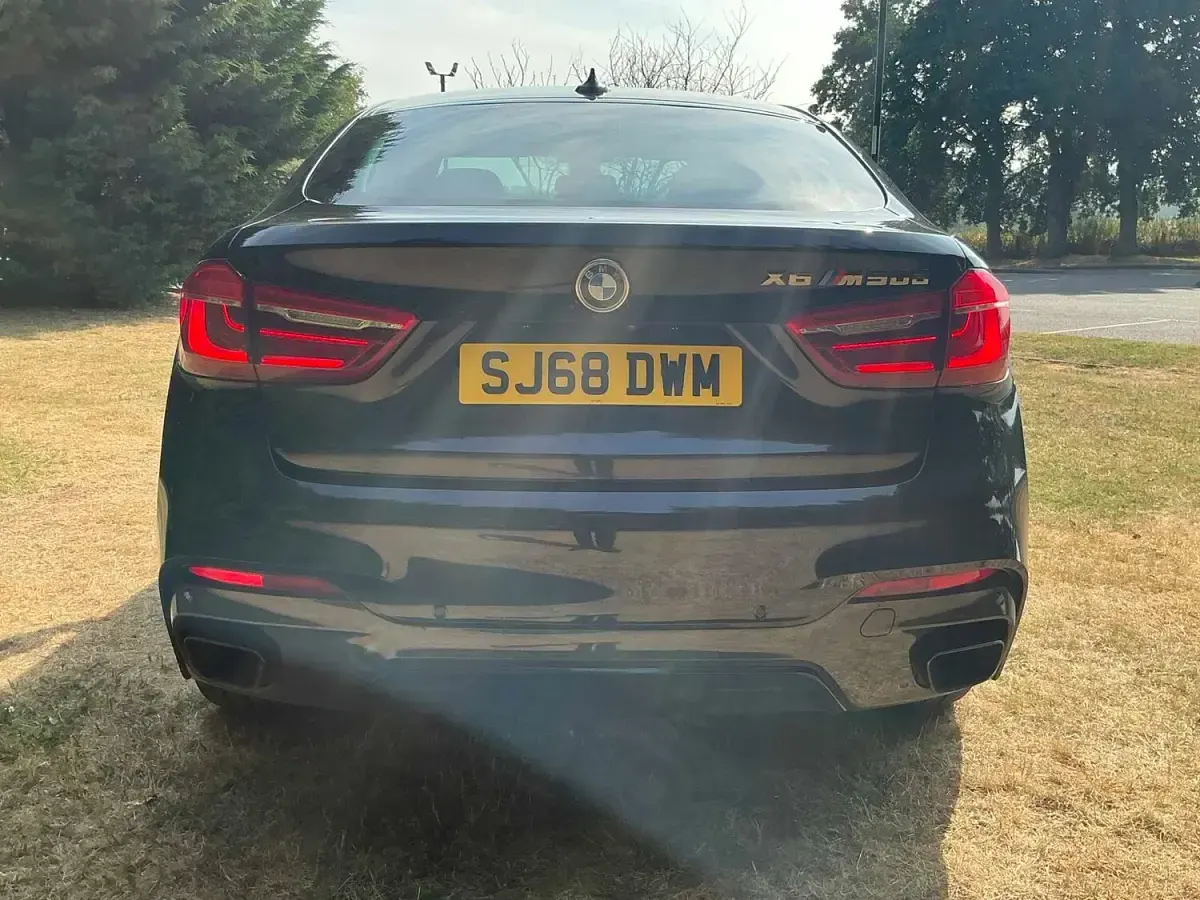 Used BMW X6 2018 Black SUV