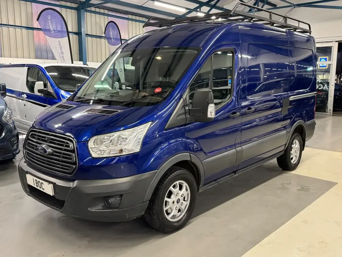 Used Ford Transit Trend 155 HP (114 kW) 2014 Blue Van