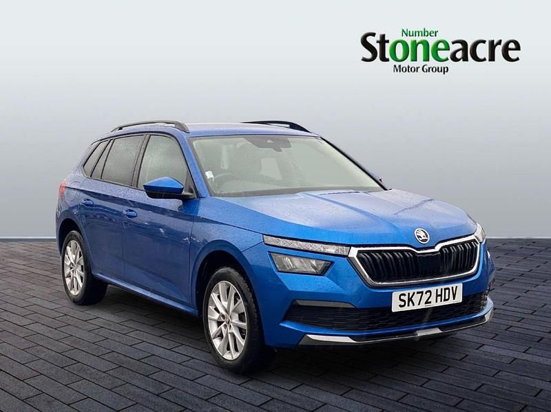 Blue Used 2022 Skoda 110 R SE Drive Hatchback | £12,995 (Fair price) - Image 1/4