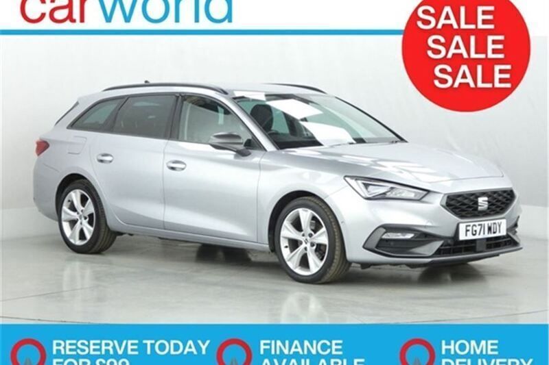 Silver Used 2022 Seat Leon FR Estate | £12,480 (Fair price) - Image 1/3
