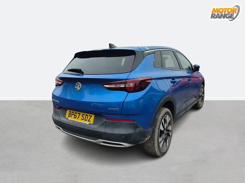 Used Vauxhall Grandland X Sport 130 HP (95 kW) 2018 Blue SUV