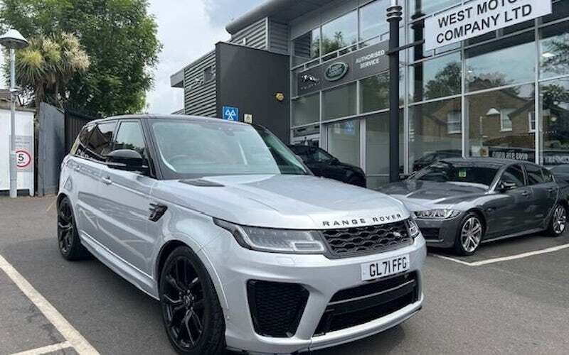 Used 2022 Land Rover Range Rover Sport SVR SUV | £51,995 (Good price) - Image 1/4