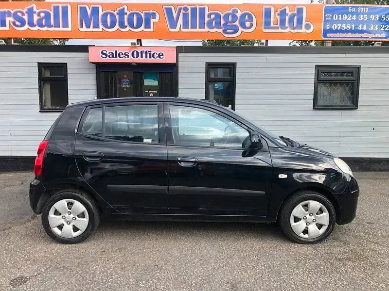 Used Kia Picanto 60 HP (44 kW) 2009 Black Hatchback