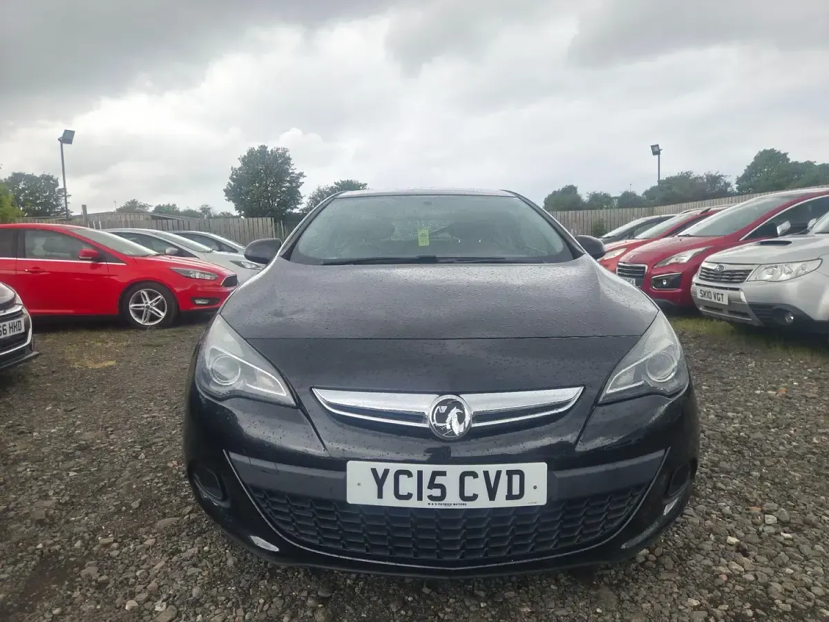 Used Vauxhall Astra GTC Sport 2015 Black Hatchback