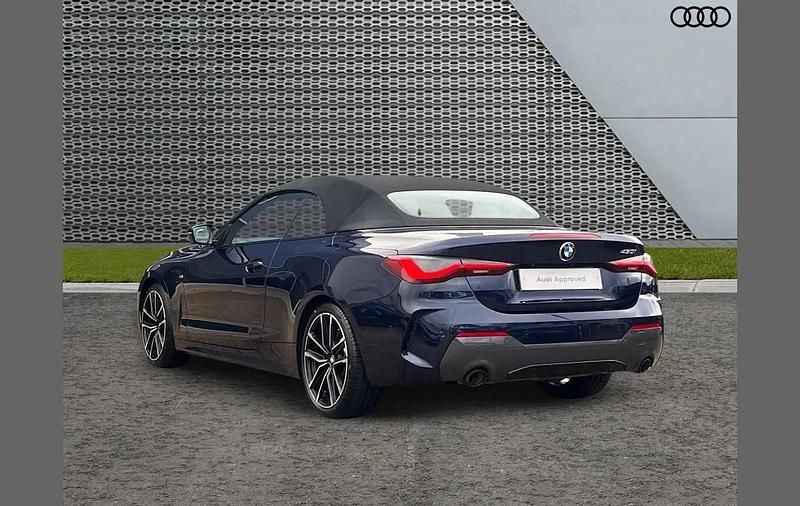 Used BMW 430 Cabriolet M Sport 254 HP (186 kW) 2021 Blue Cabriolet