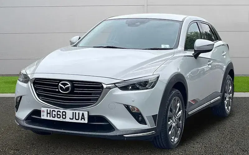 Gebraucht Mazda CX-3 Inclusive 150 PS (110 kW) 2018 Silber SUV