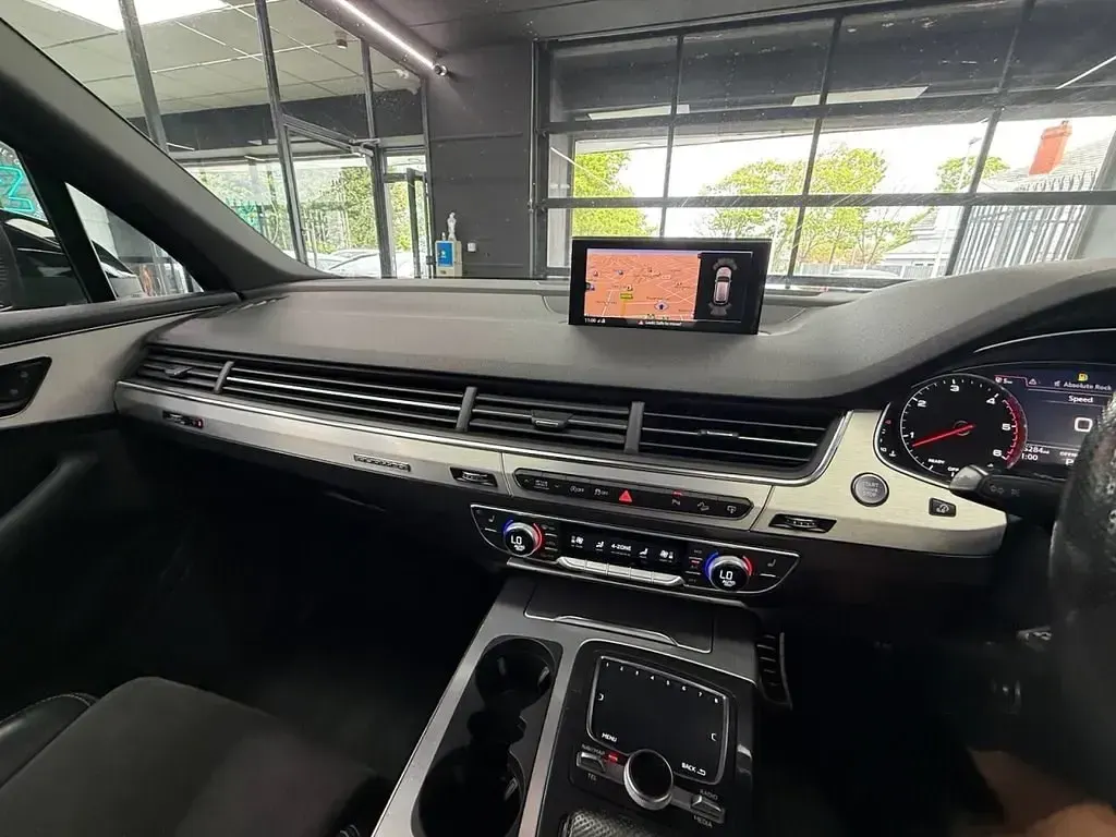 Begagnad Audi Q7 S-Line 218 HK (160 kW) 2017 Svart SUV