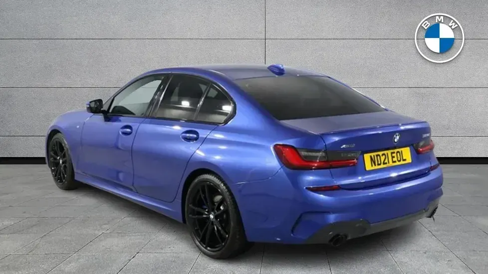 Used BMW 320 M Sport 181 HP (133 kW) 2021 Blue Sedan