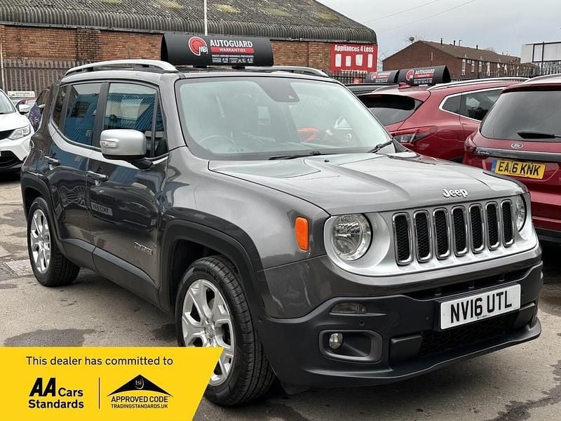 Used Jeep Renegade Limited 140 HP (102 kW) 2016 Grey SUV