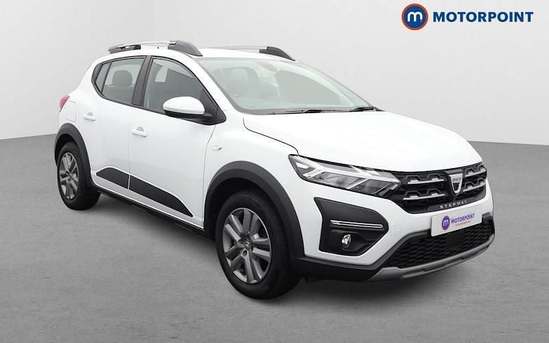 White Used 2022 Dacia Sandero Comfort Hatchback | £13,449 (Fair price) - Image 1/4