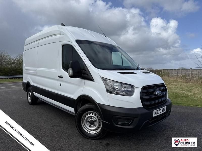 Used Ford Transit 130 HP (95 kW) 2023 White Van