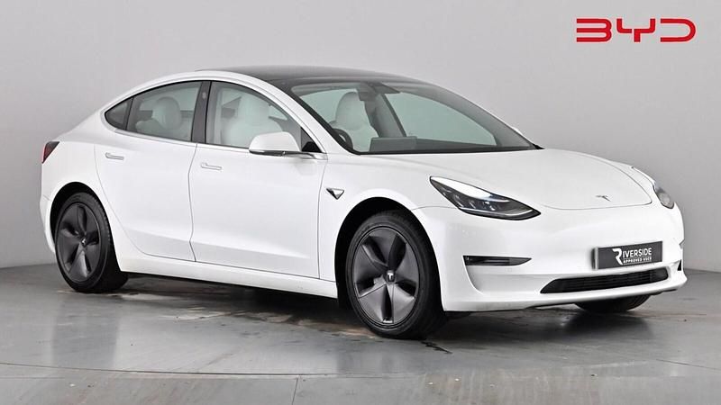 Used Tesla Model 3 Long Range AWD 366 kW (498 HP) 2020 White Sedan
