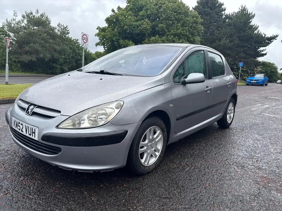 Used Peugeot 307 109 HP (80 kW) 2002 Grey Hatchback