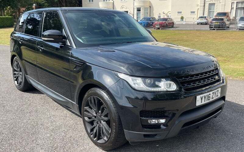 Black Used 2016 Land Rover Range Rover Sport HSE SUV | £18,995 (Fair price) - Image 1/3