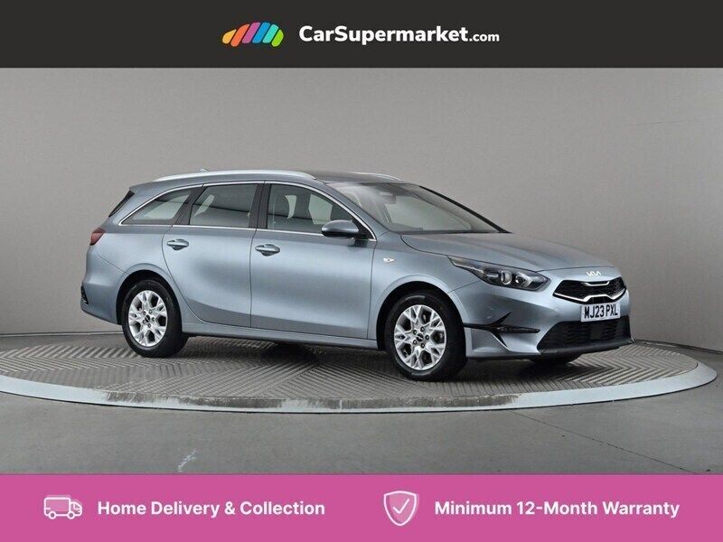 Silver Used 2023 Kia Ceed 2 Estate | £15,197 (Fair price) - Image 1/4