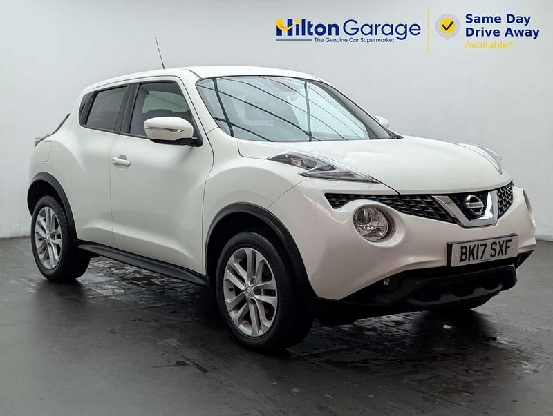 Used Nissan Juke N-Connecta 115 HP (84 kW) 2017 White SUV