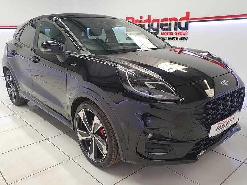 Black Used 2020 Ford Puma Gen-E ST-Line X Hatchback | £14,999 (A bit pricey) - Image 1/4
