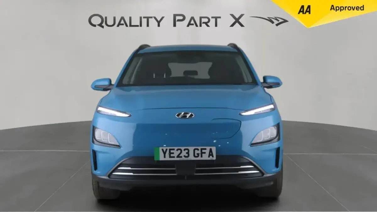 Gebraucht Hyundai Kona Premium 150 kW (204 PS) 2023 Blau SUV