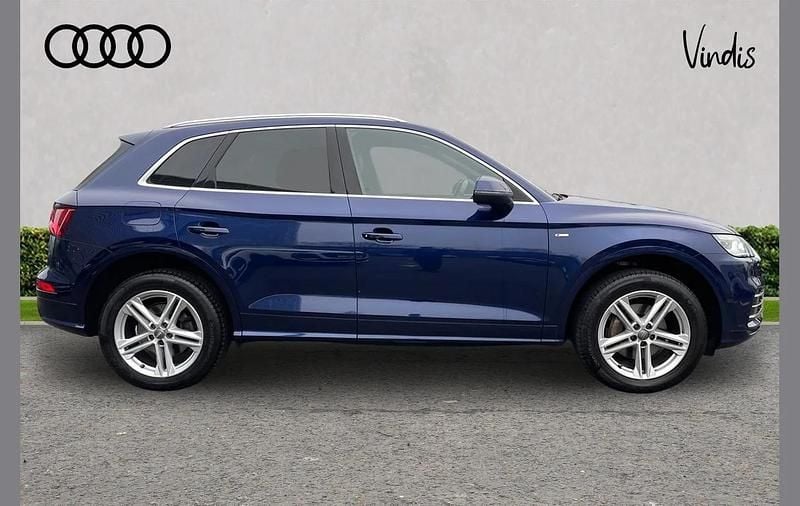 Used Audi Q5 S-Line 187 HP (137 kW) 2017 Blue SUV