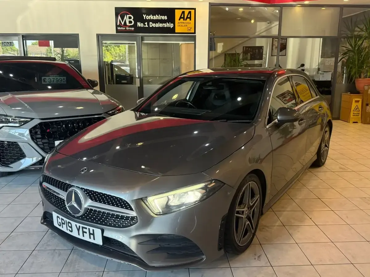 Used Mercedes A220 AMG line 2019 Grey Hatchback