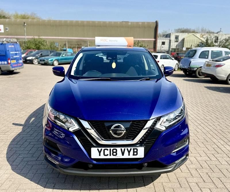 Used Nissan Qashqai Acenta 2018 Blue SUV