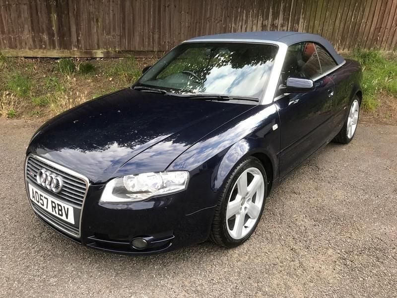 Blue Used 2007 Audi A4 Cabriolet S-Line Cabriolet | £2,995 (Fair price) - Image 1/4