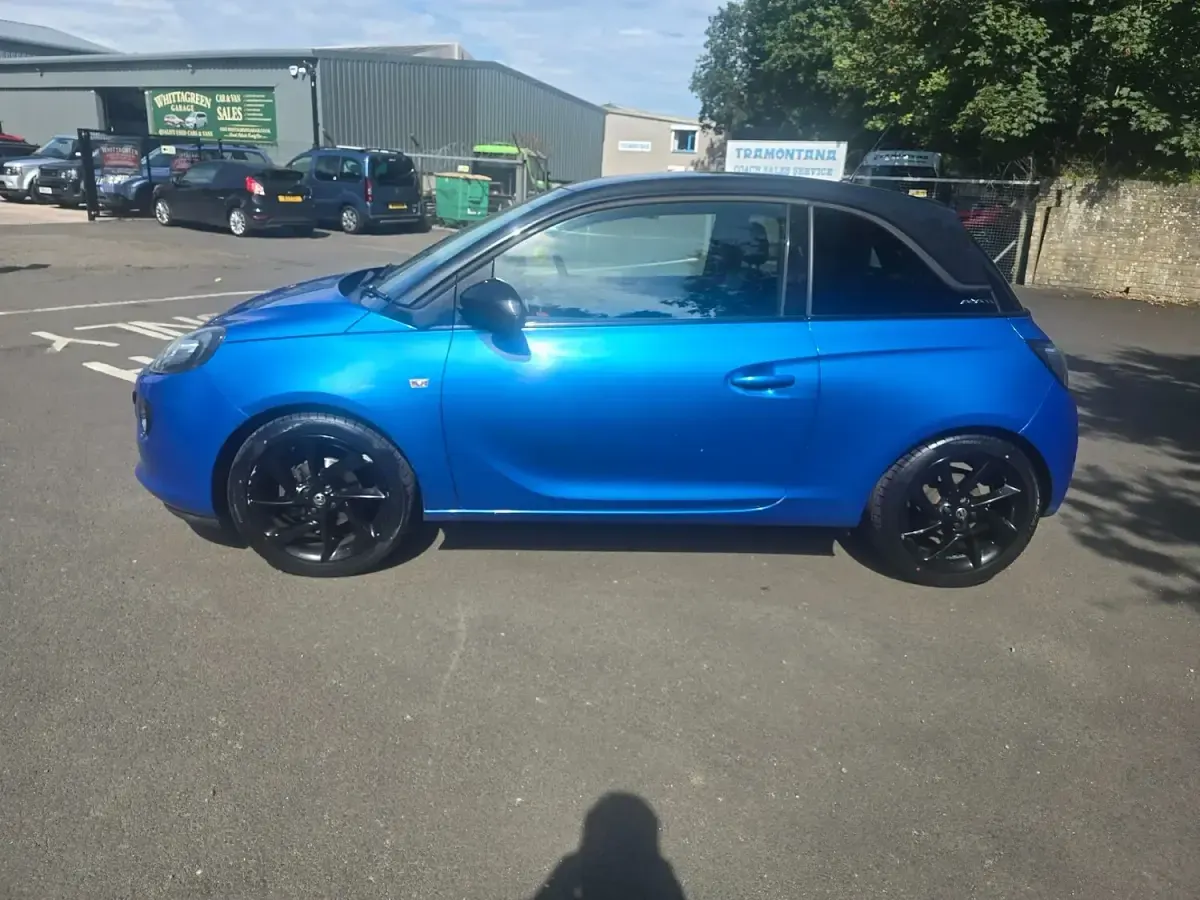 Used Vauxhall Adam 2016 Blue Hatchback