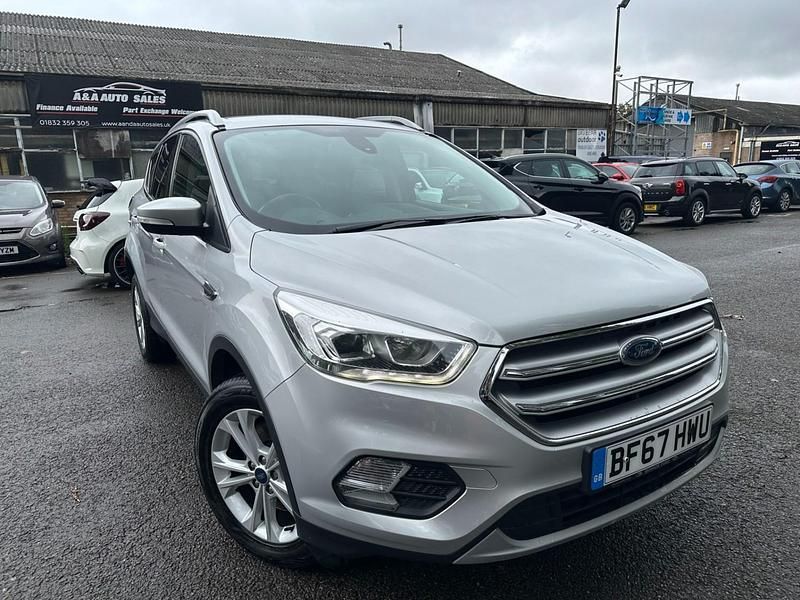 Used Ford Kuga Titanium 150 HP (110 kW) 2017 Silver SUV