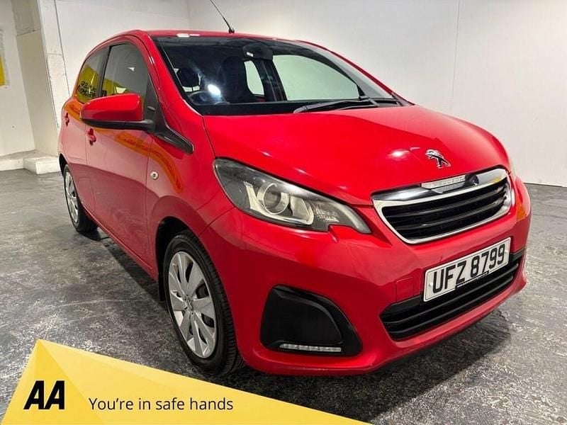 Red Used 2014 Peugeot 108 Active Hatchback | £4,000 (Fair price) - Image 1/2