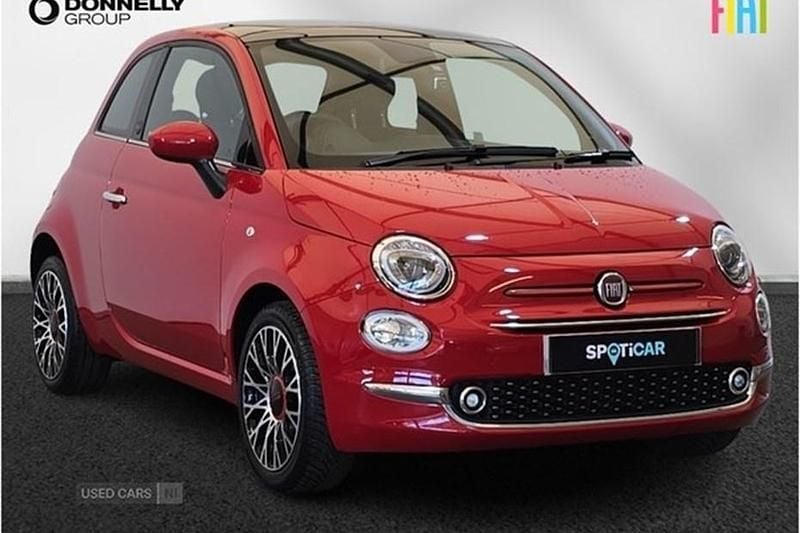 Red Used 2023 Fiat 500 Red Hatchback | £12,995 - Image 1/1