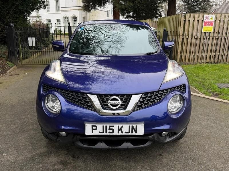 Used Nissan Juke Tekna 115 HP (84 kW) 2015 Blue SUV