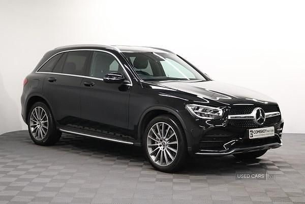 Used Mercedes GLC220 AMG Line Premium 2022 Black Estate
