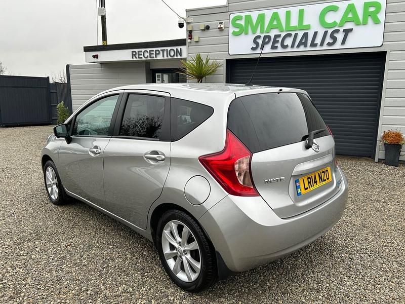 Used Nissan Note S 98 HP (72 kW) 2014 Silver Hatchback