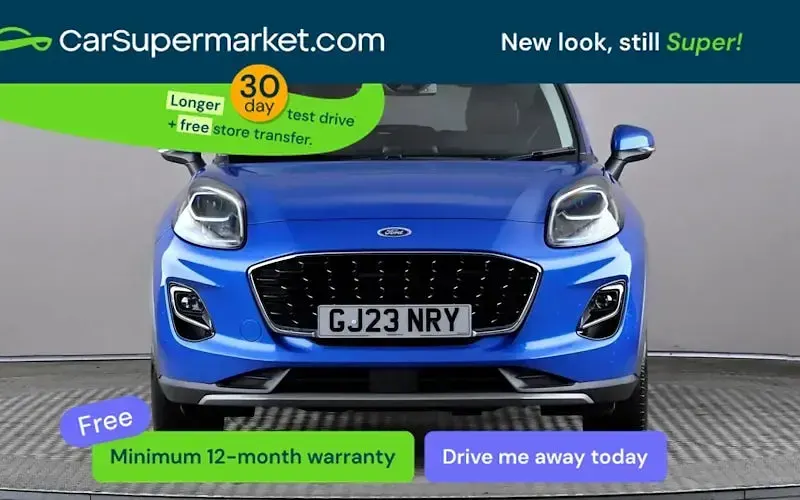 Usado Ford Puma Titanium 155 HP (114 kW) 2023 Azul SUV