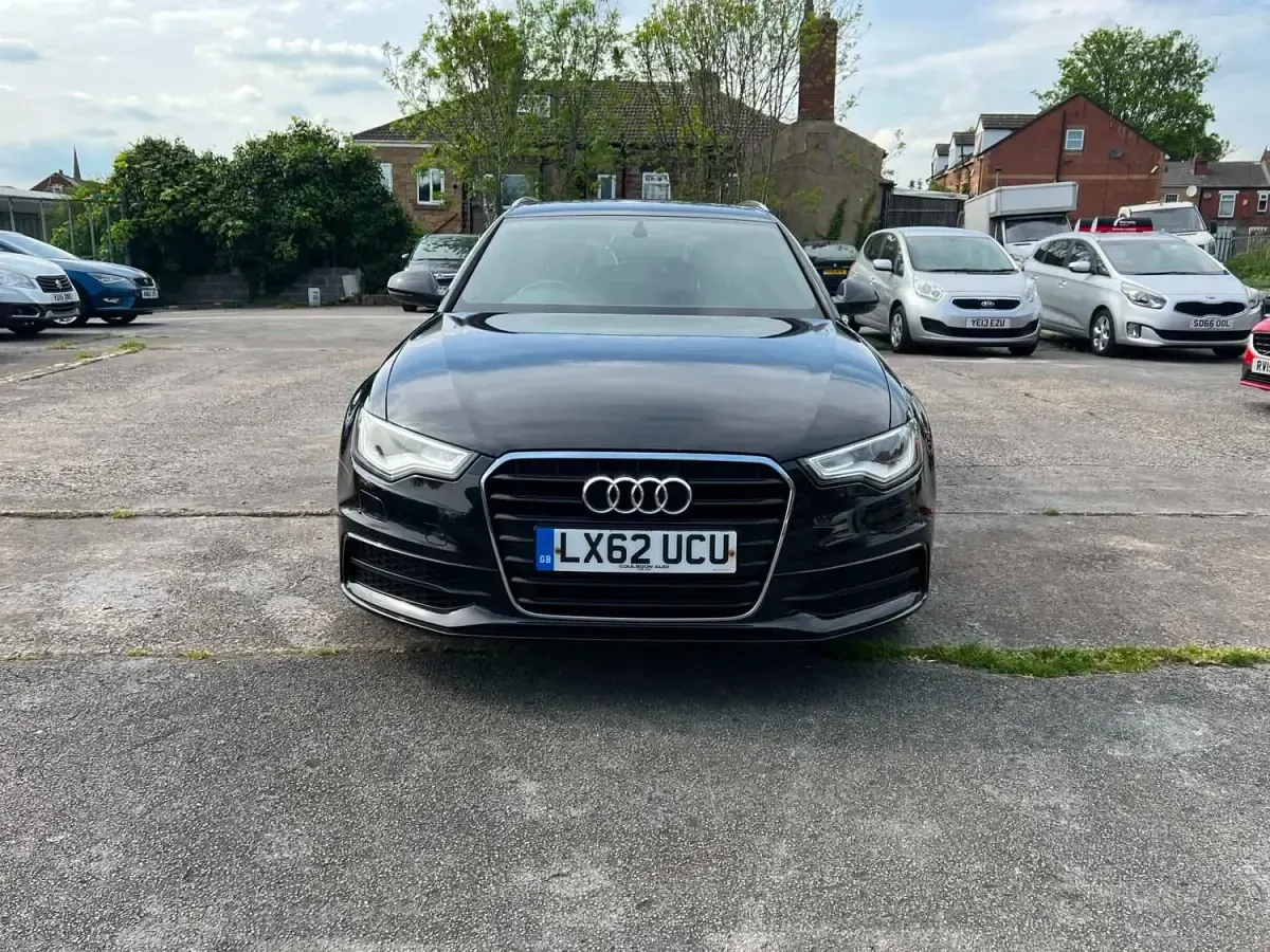 Käytetty Audi A6 S-Line 177 HP (130 kW) 2012 Musta Farmari