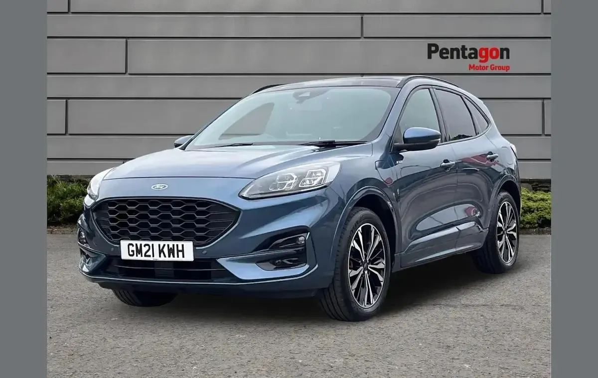 Used Ford Kuga ST-Line X 225 HP (165 kW) 2021 Blue SUV