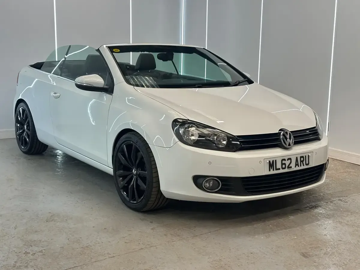 Used VW Golf Cabriolet GT 2012 White Cabriolet