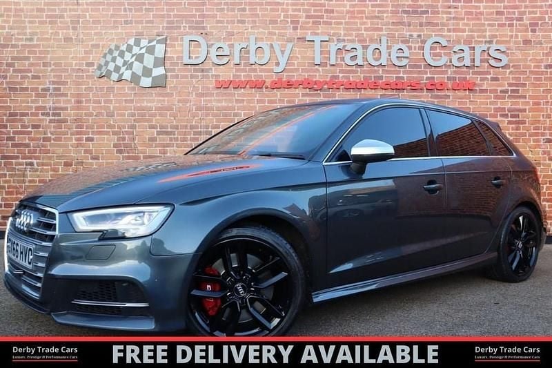 Grey Used 2016 Audi S3 Design Hatchback | £14,990 (Fair price) - Image 1/4
