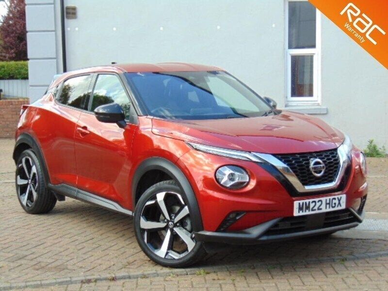 Red Used 2022 Nissan Juke Tekna SUV | £16,990 (A bit pricey) - Image 1/4