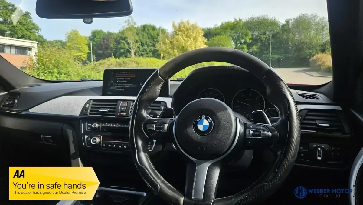 Usado BMW 320 M Sport 184 CV (135 kW) 2014 Rojo Berlina