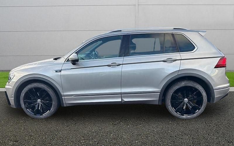 Used VW Tiguan R-line 150 HP (110 kW) 2020 Silver SUV