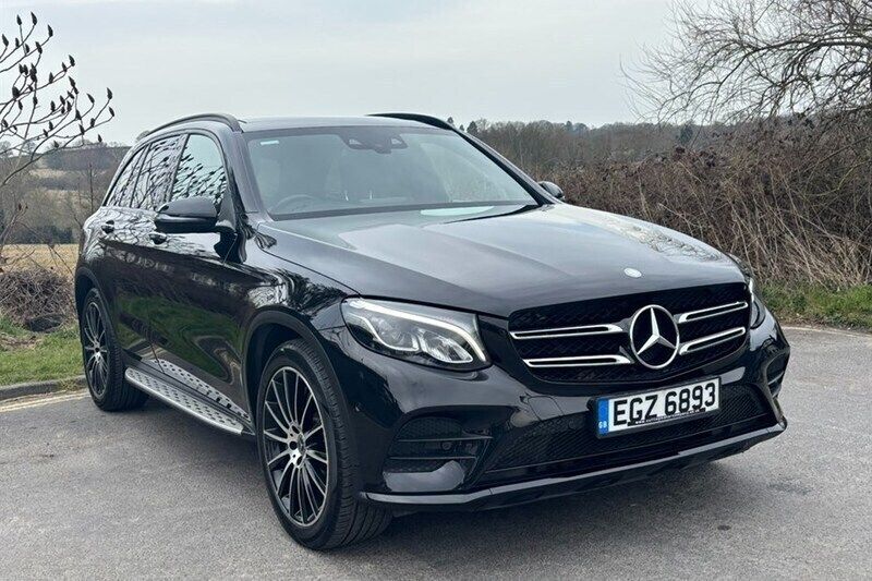 Black Used 2017 Mercedes GLC350 AMG line SUV | £18,995 (Fair price) - Image 1/1