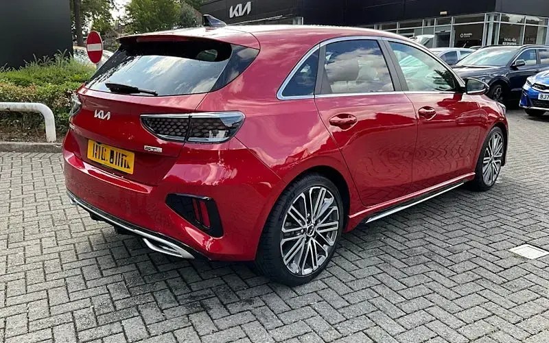 Used Kia Ceed GT-Line S 140 HP (102 kW) 2024 Red Hatchback