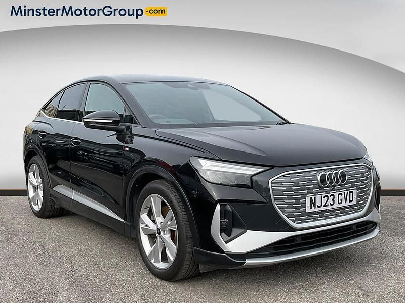 Used Audi Q4 e-tron S-Line 150 kW (204 HP) 2023 Black SUV