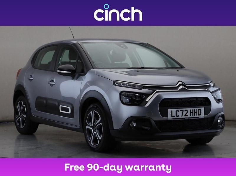 Grey Used 2022 Citroën C3 PureTech Hatchback | £9,199 (Fair price) - Image 1/3