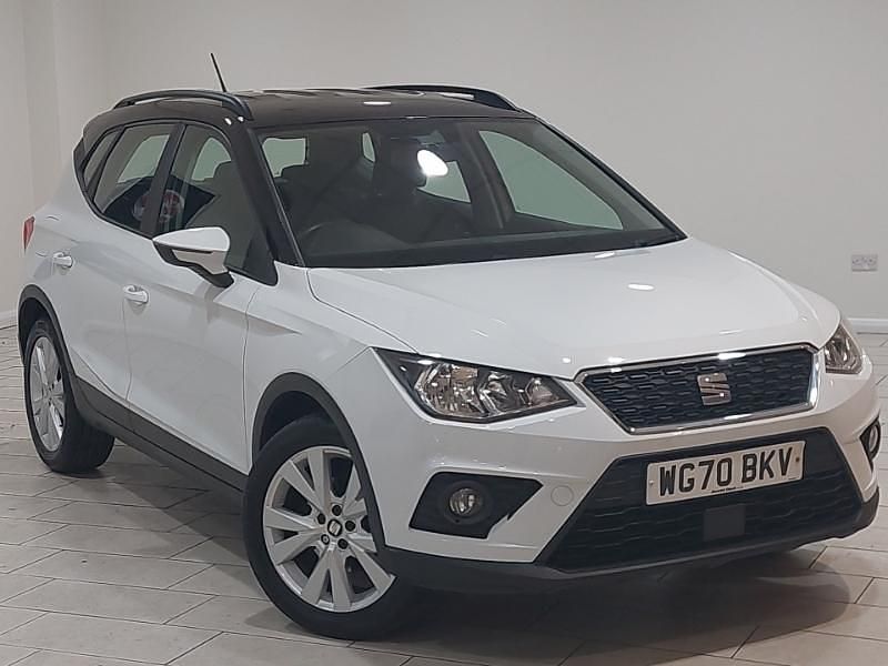 Used Seat Arona SE Technology 95 HP (69 kW) 2020 White SUV