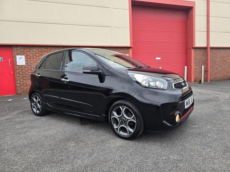 Used Kia Picanto Sport 84 HP (61 kW) 2016 Black Hatchback