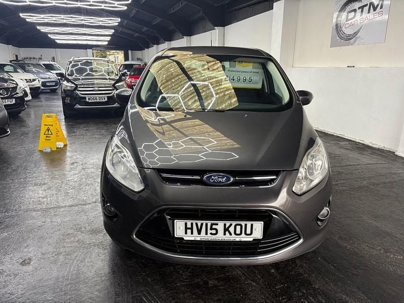 Used Ford Grand C-Max Titanium 115 HP (84 kW) 2015 Grey MPV